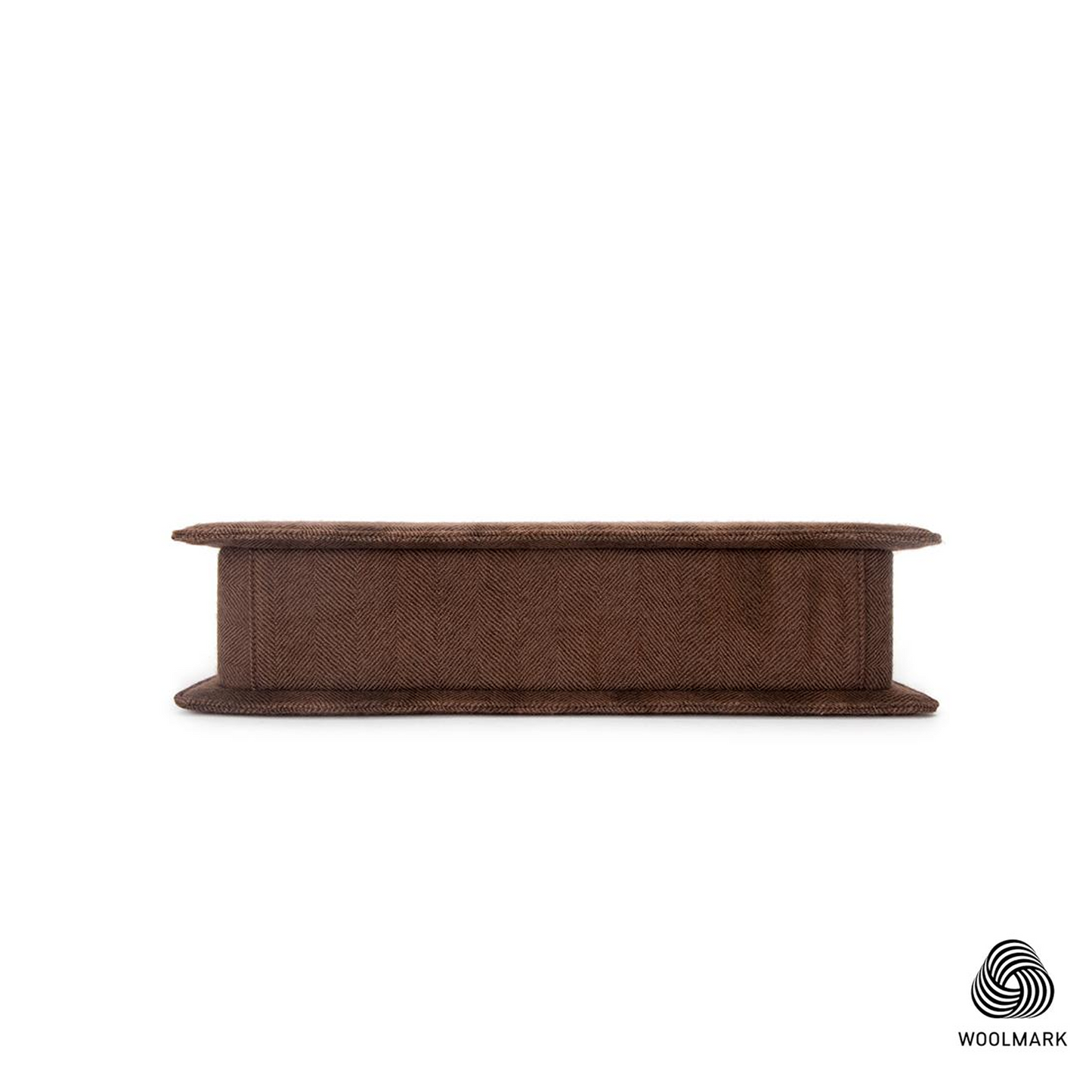 Large Ana in Feather Brown Wool
