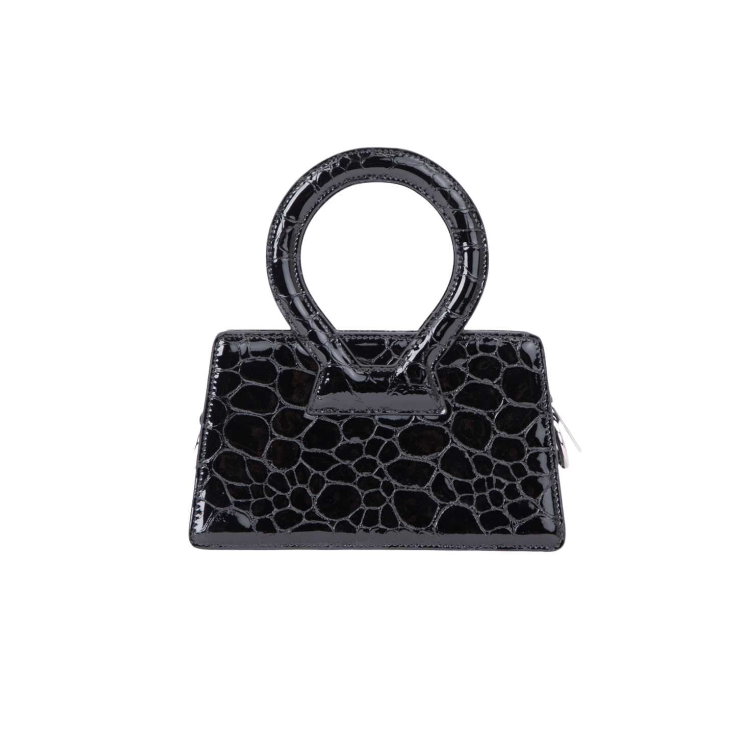 Small Ana in Black Pebble Leather