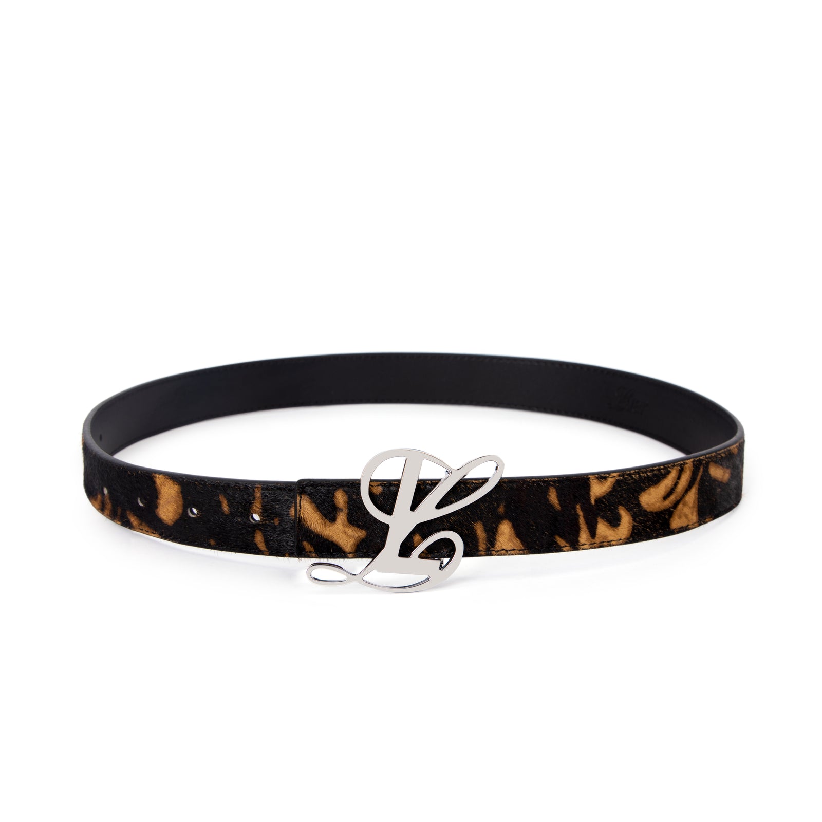 Baby Belt in Leopard Pony Hair