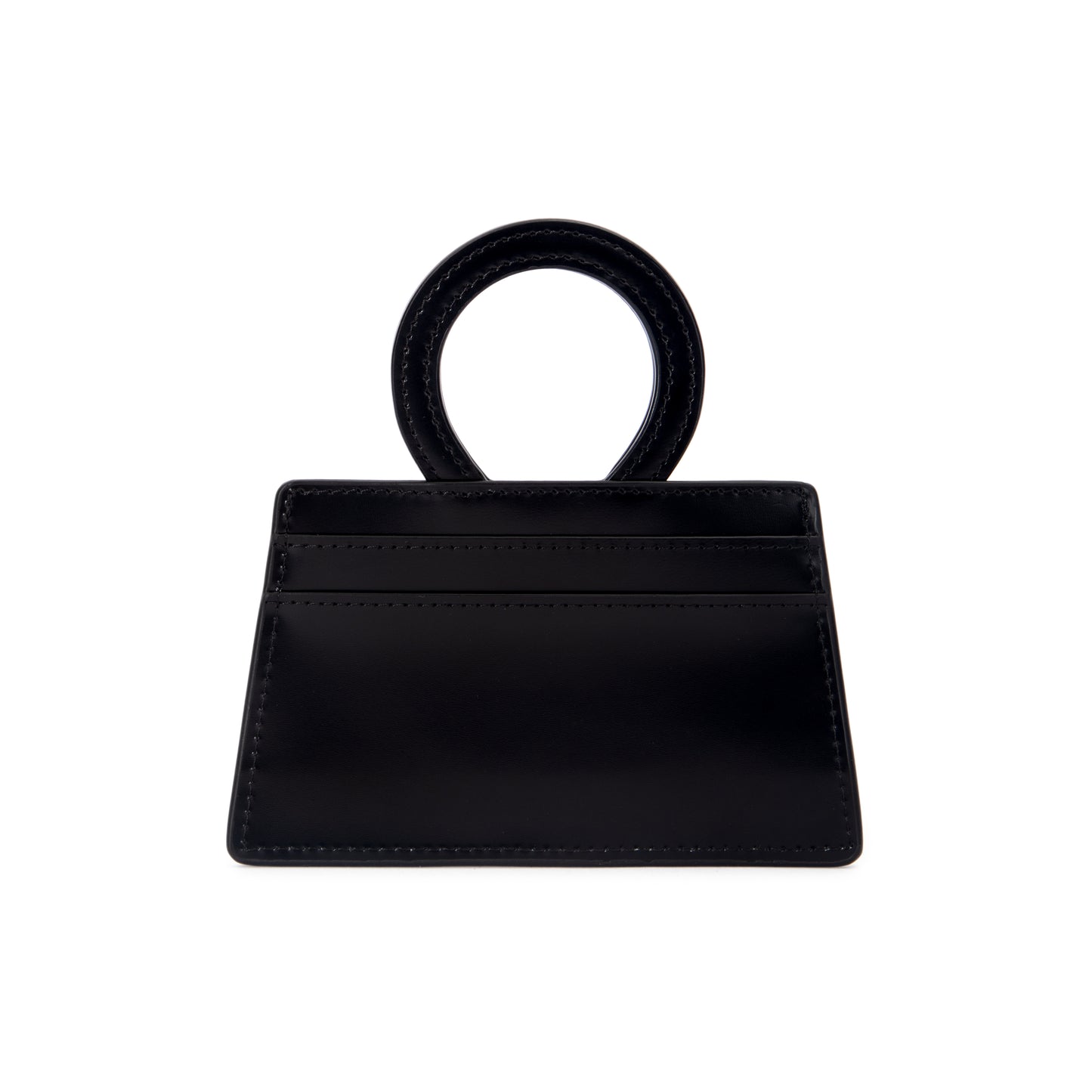 Ana Cardholder in Black Leather