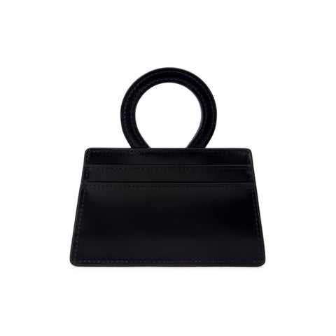 Ana Cardholder in Black Leather Hover