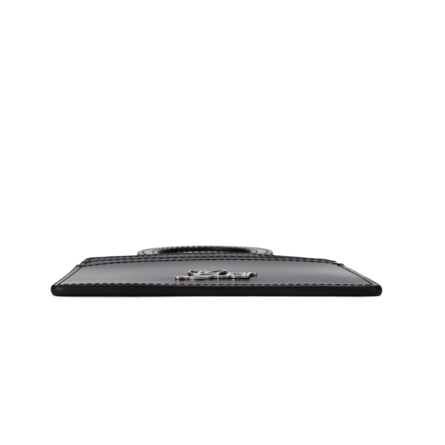 Ana Cardholder in Black Leather