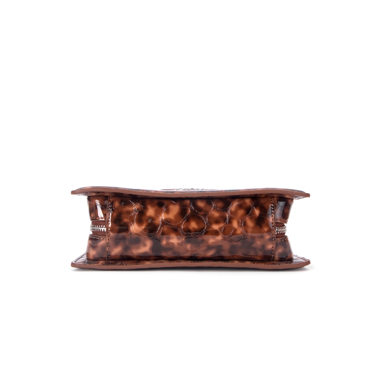 Small Ana in Tortoise Embossed Leather