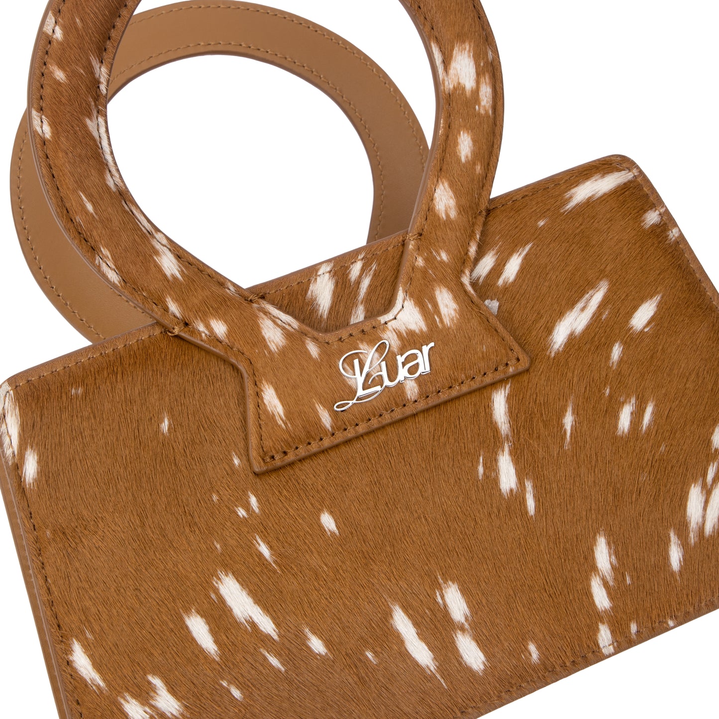 Small Ana in Classic Spotted Fawn Ponyhair
