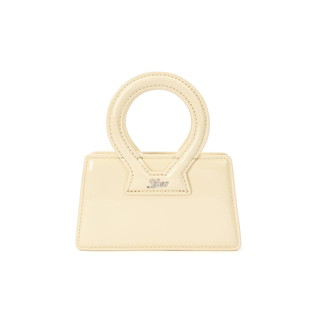 Mini Ana in Patent Cream Leather
