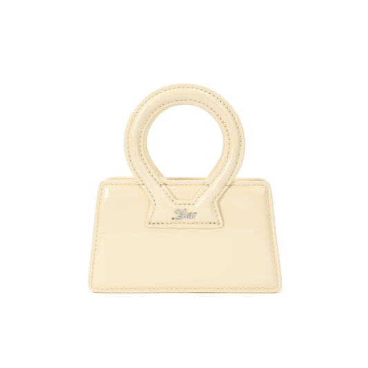 Mini Ana in Patent Cream Leather