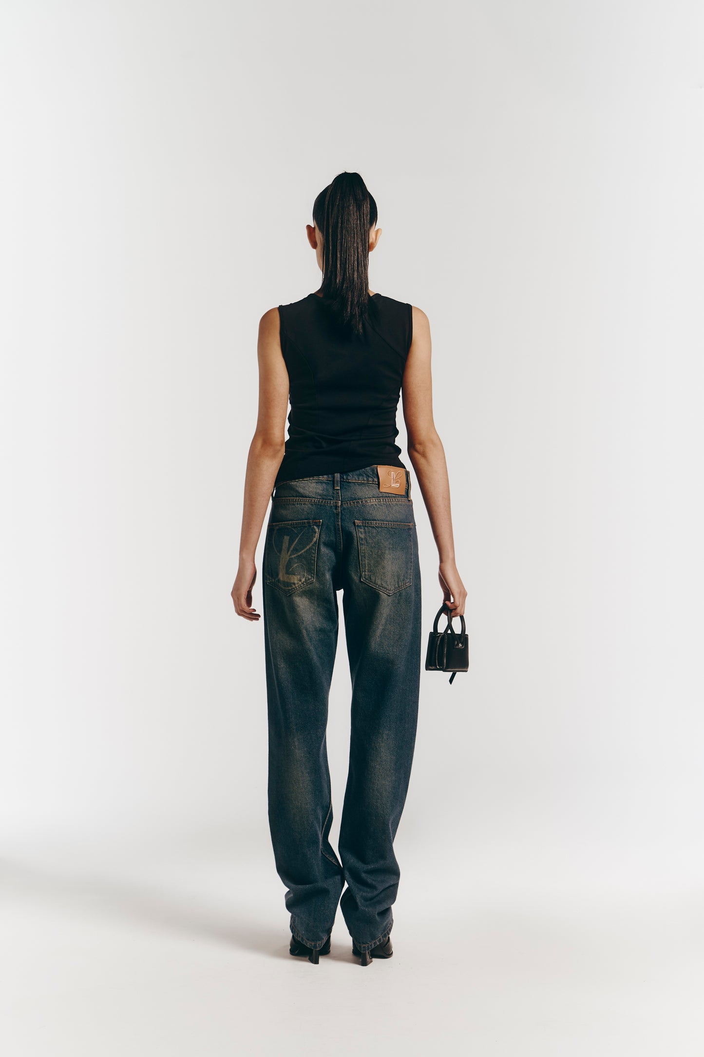Diamond Denim in Dark Wash
