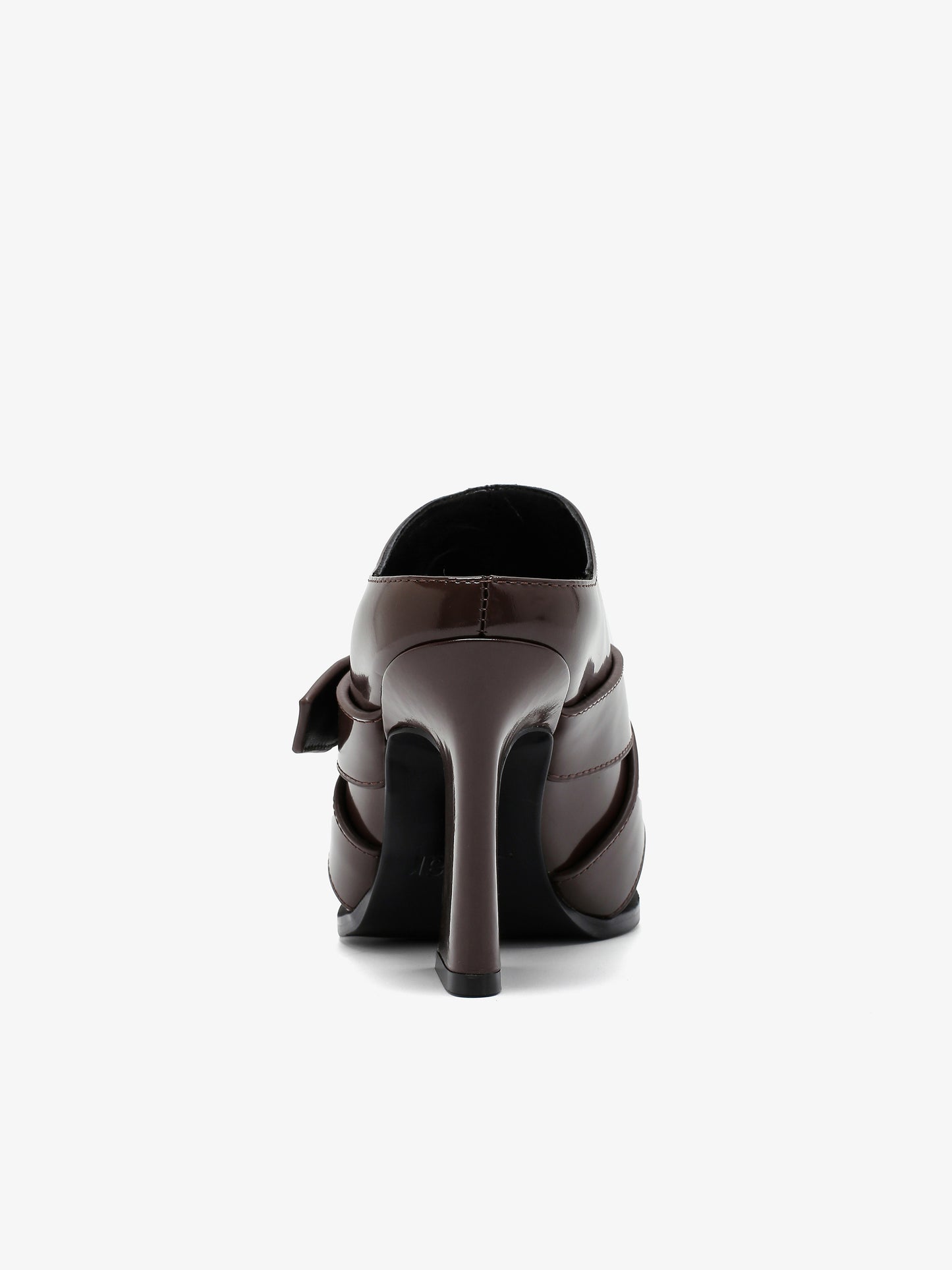 Jehan Mule in Smooth Brown Leather