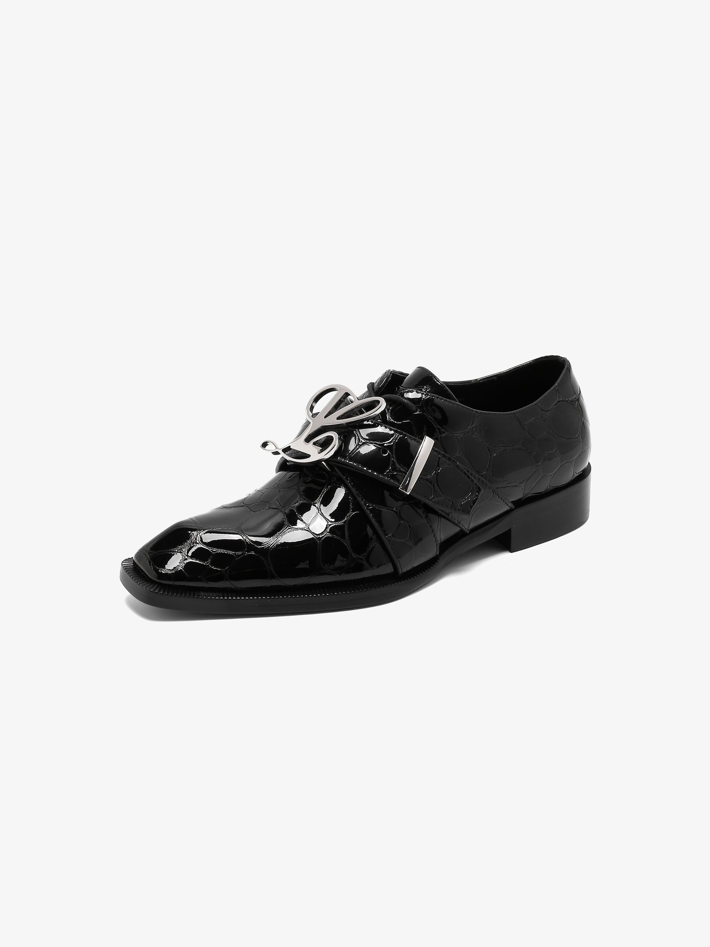 Adrian Oxford in Black Pebble Leather