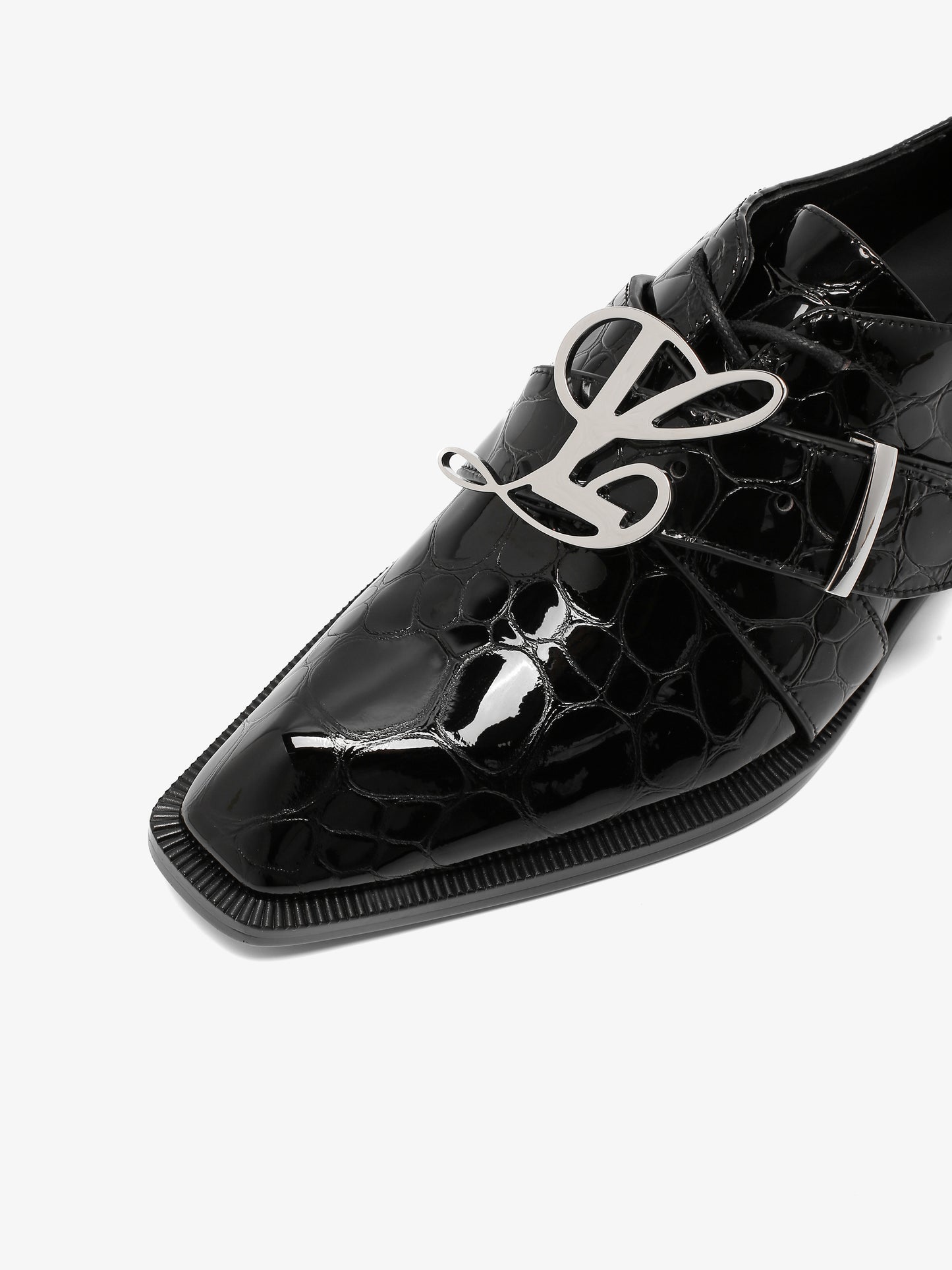 Adrian Oxford in Black Pebble Leather