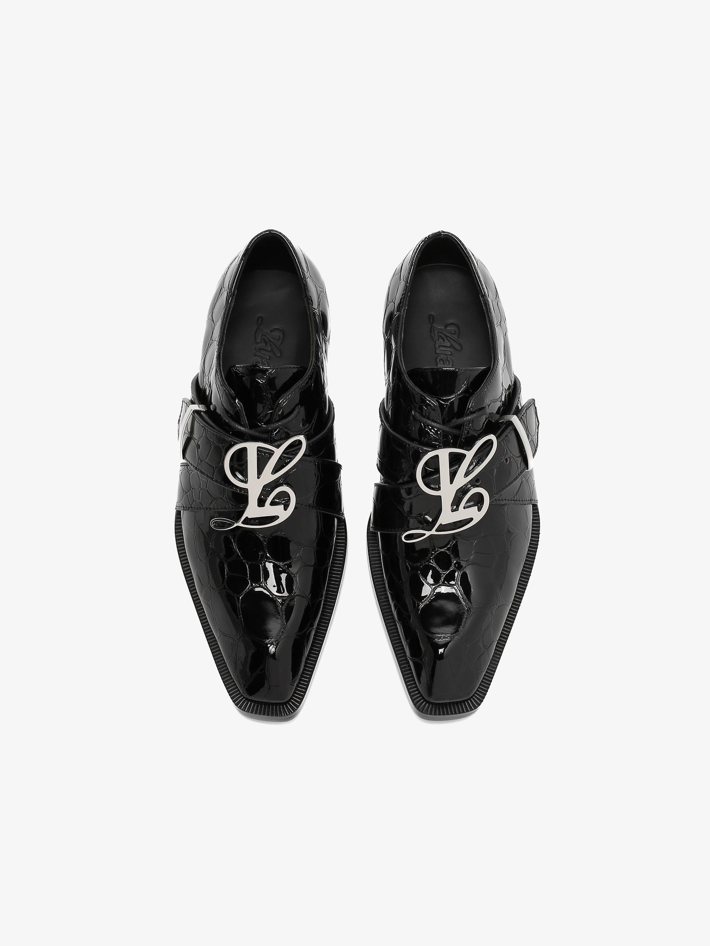 Adrian Oxford in Black Pebble Leather