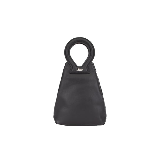 Mini Brooke in Black Leather