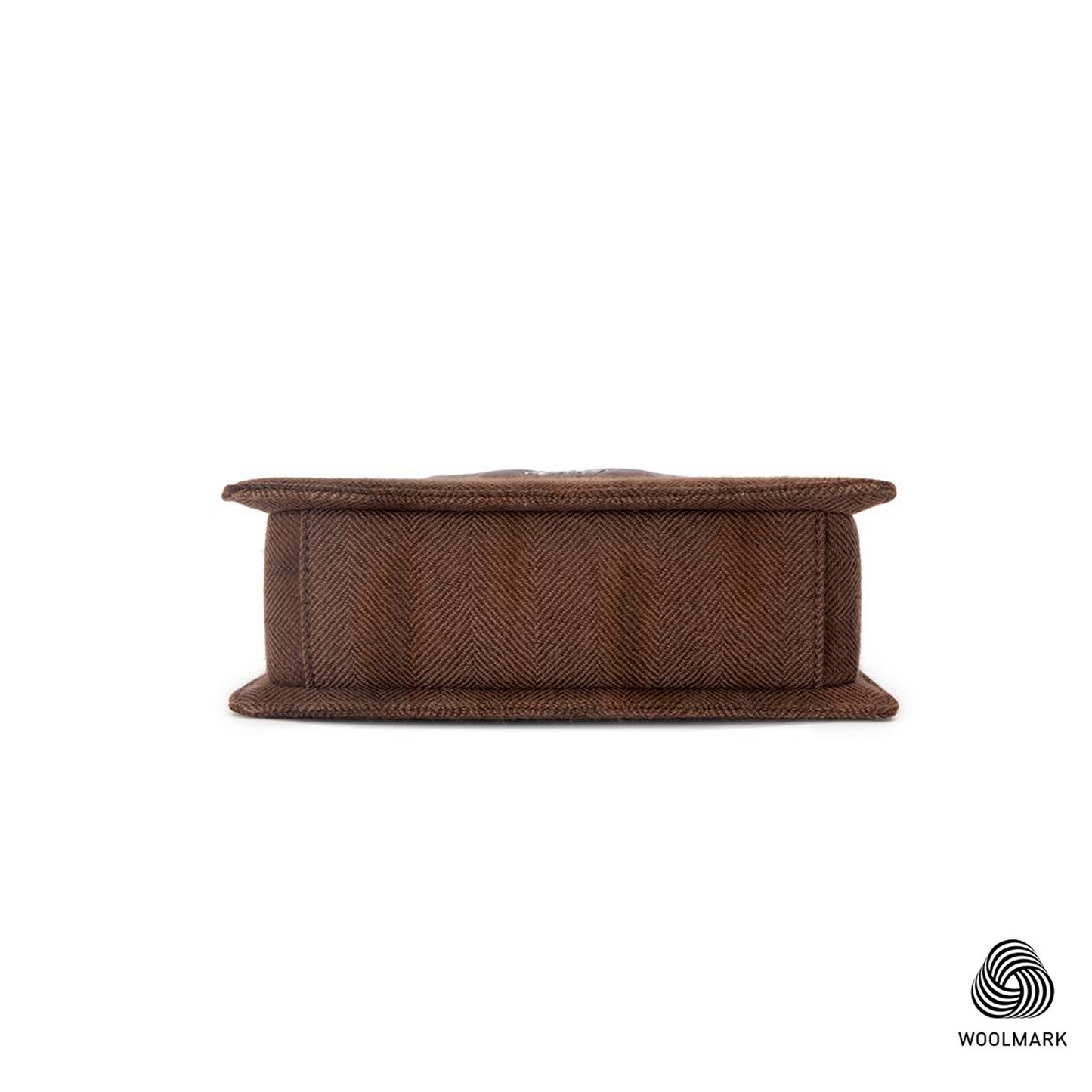 Small Ana in Feather Brown Wool