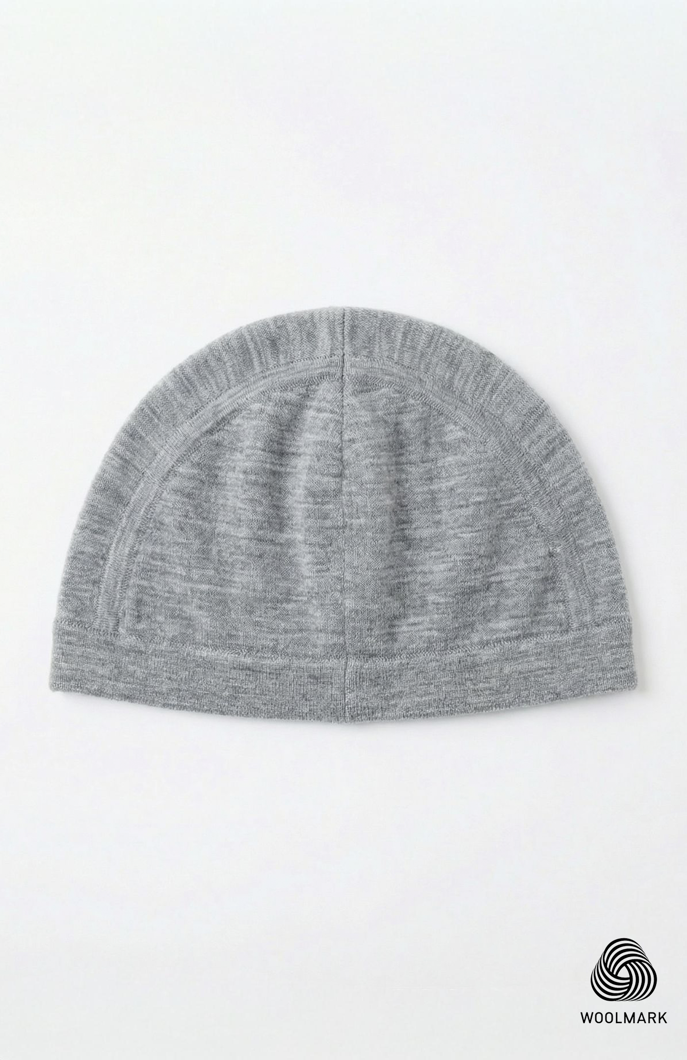 Logo Skull Cap in Merino Wool