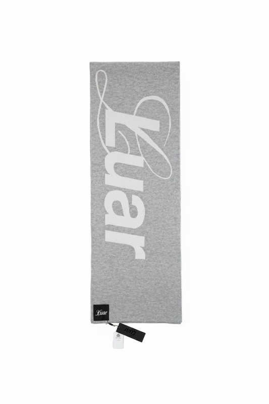 Logo Scarf in Merino Wool