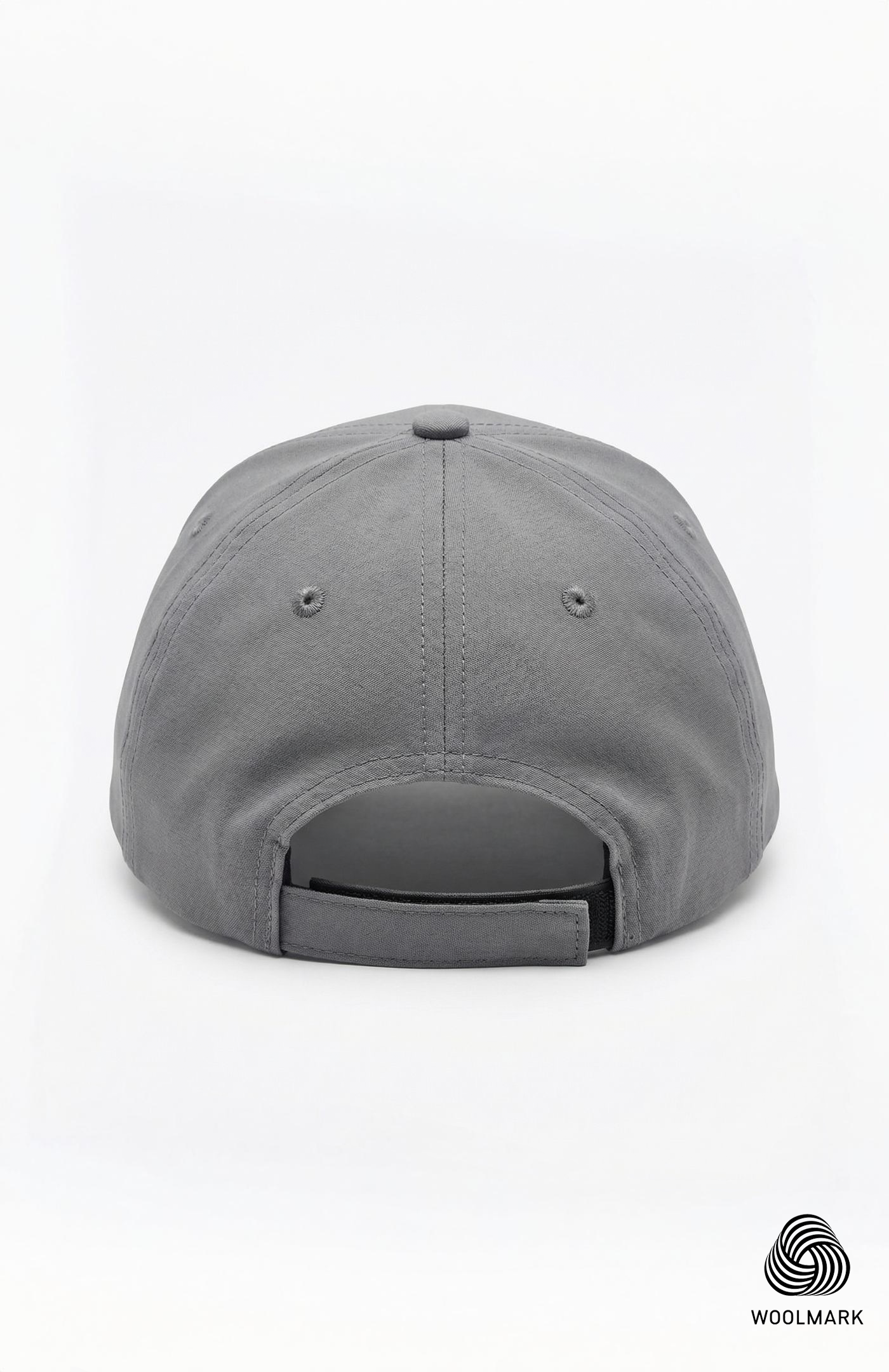 Logo Baseball Cap in Smart Merino Wool