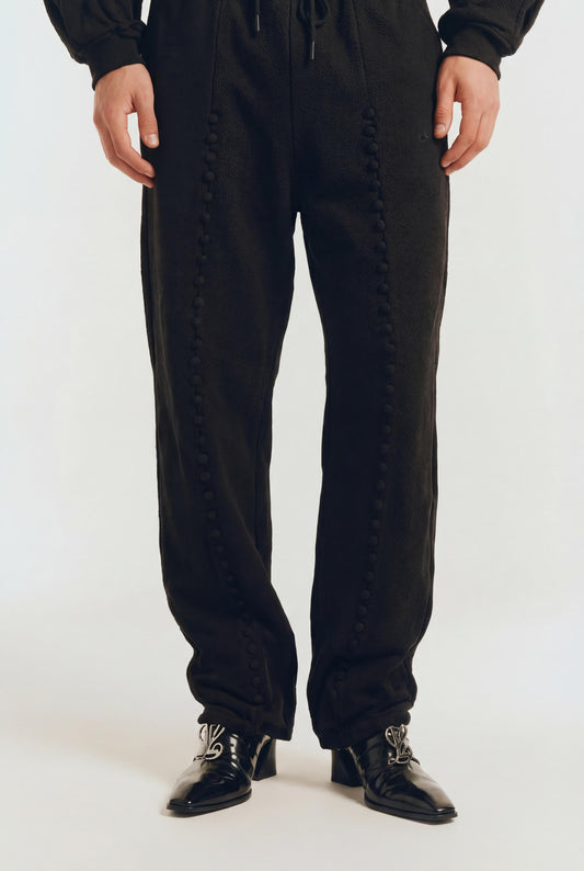 Unbutton Window Pant in Black