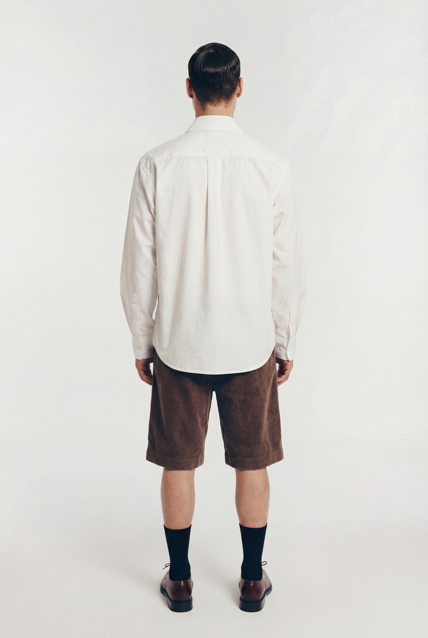 Unbutton Shirt in Cotton Poplin