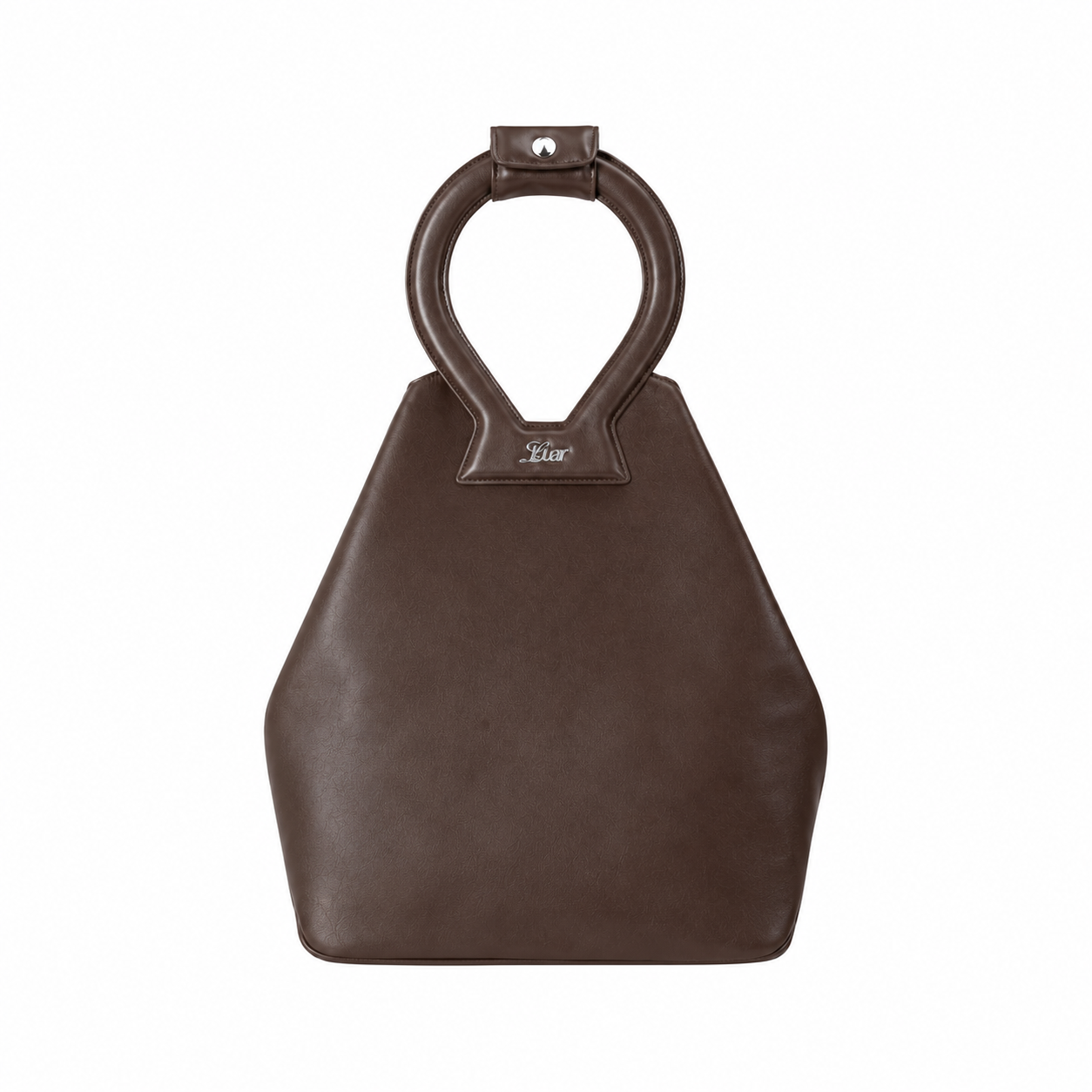 Brooke Tote in Smooth Brown Leather