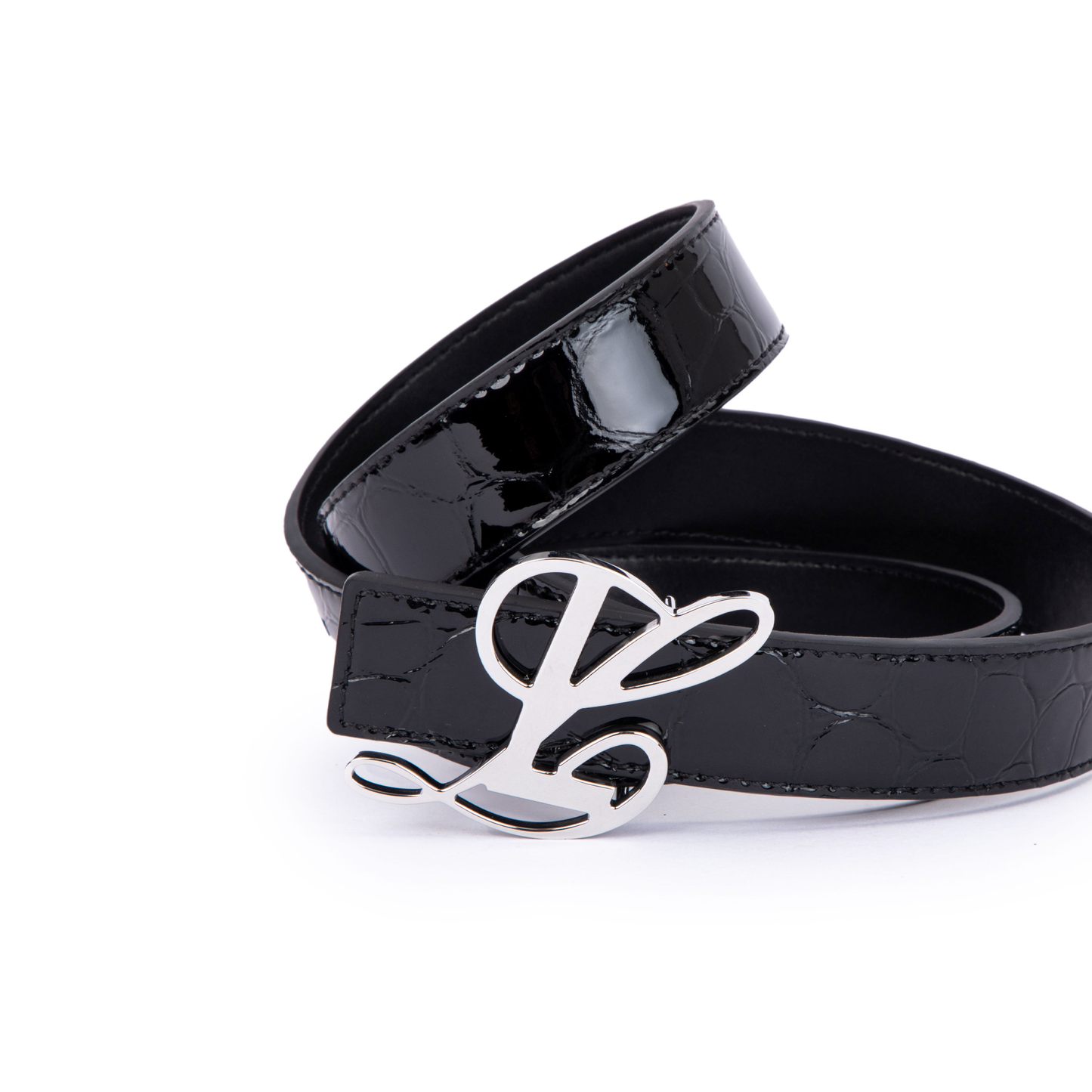 Baby Belt - Black Glossy Pebble