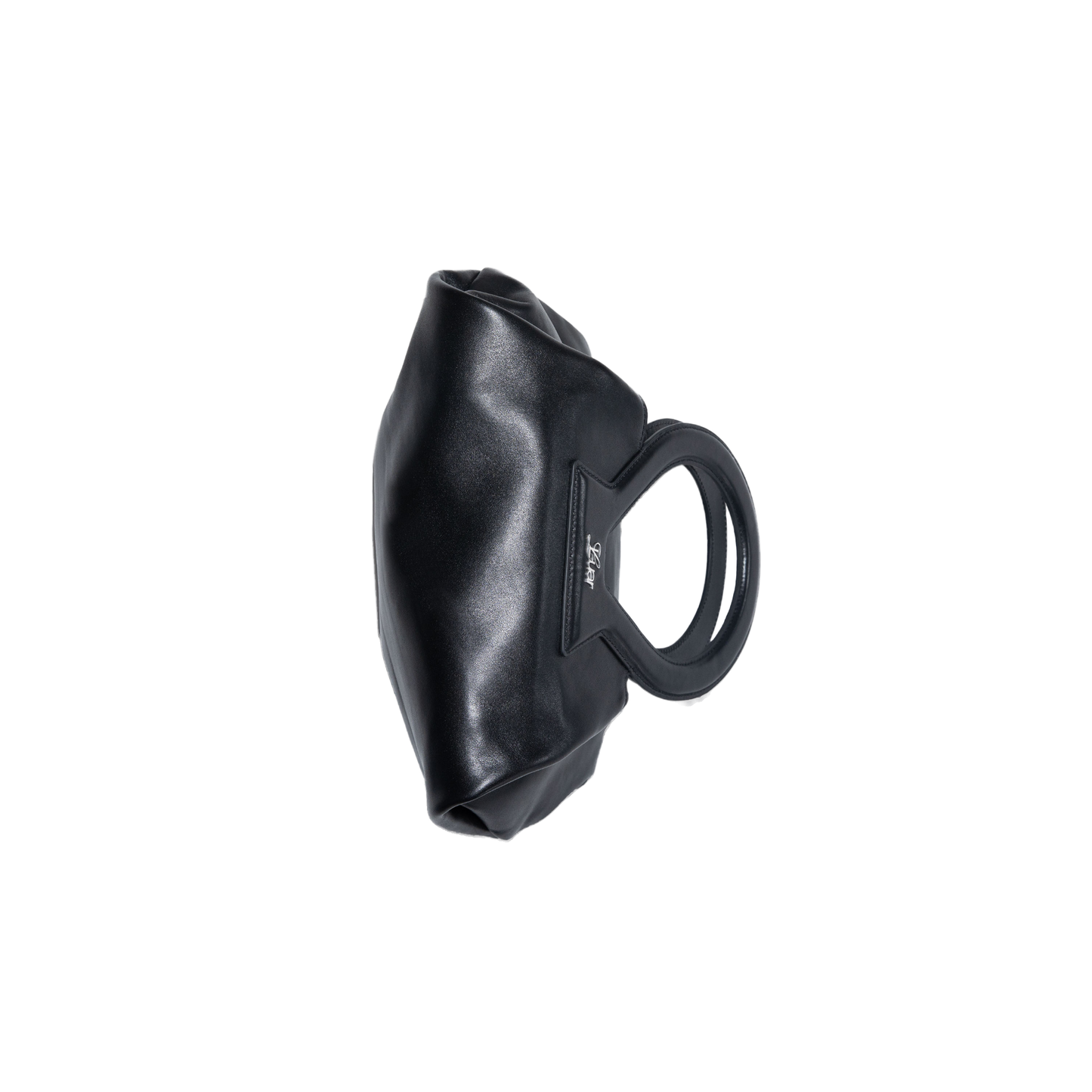 Brooke Tote in Smooth Black Leather