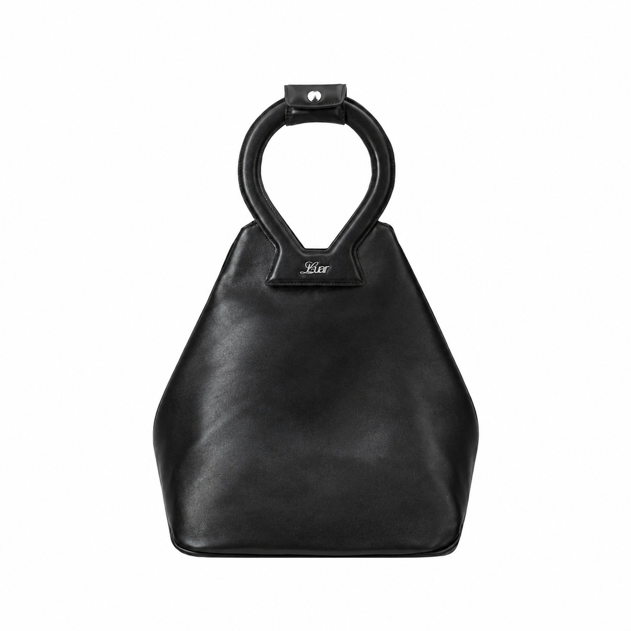 Brooke Tote in Smooth Black Leather