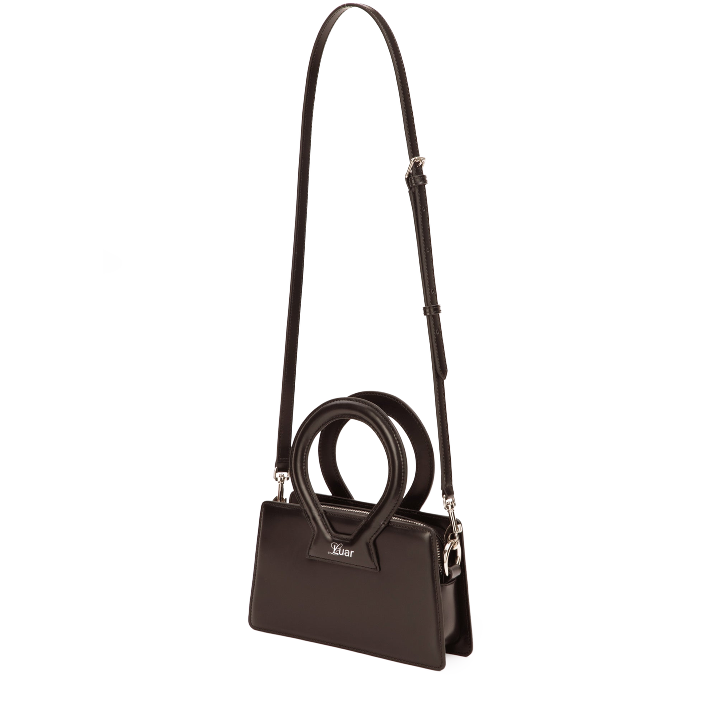 Small Ana in Smooth Brown Leather