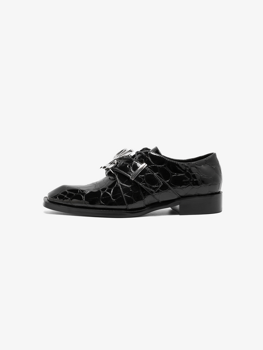 Adrian Oxford in Black Pebble Leather