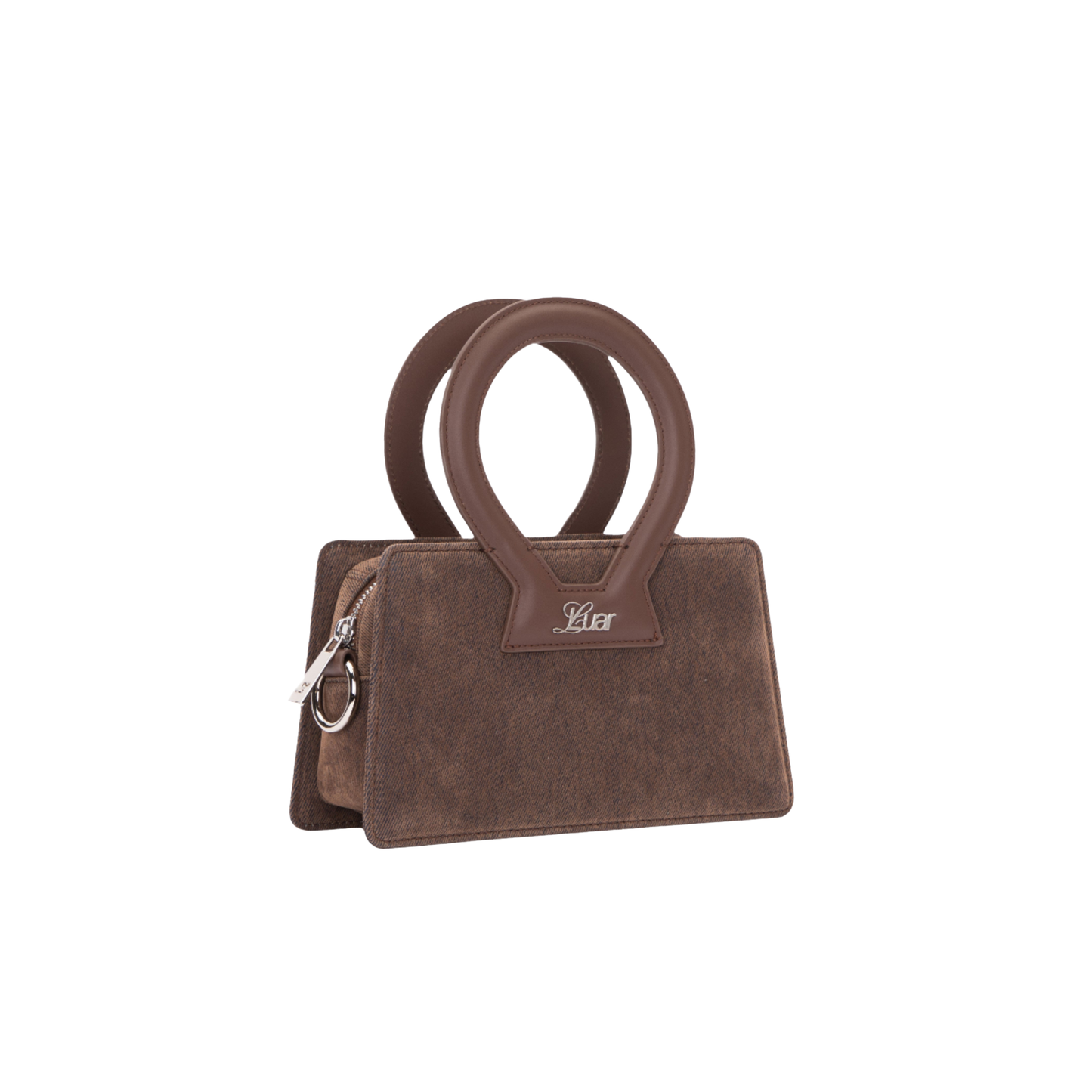Small Ana in Brown Enzyme Denim