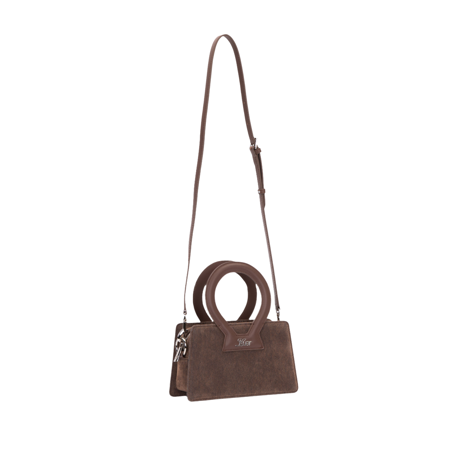 Small Ana in Brown Enzyme Denim