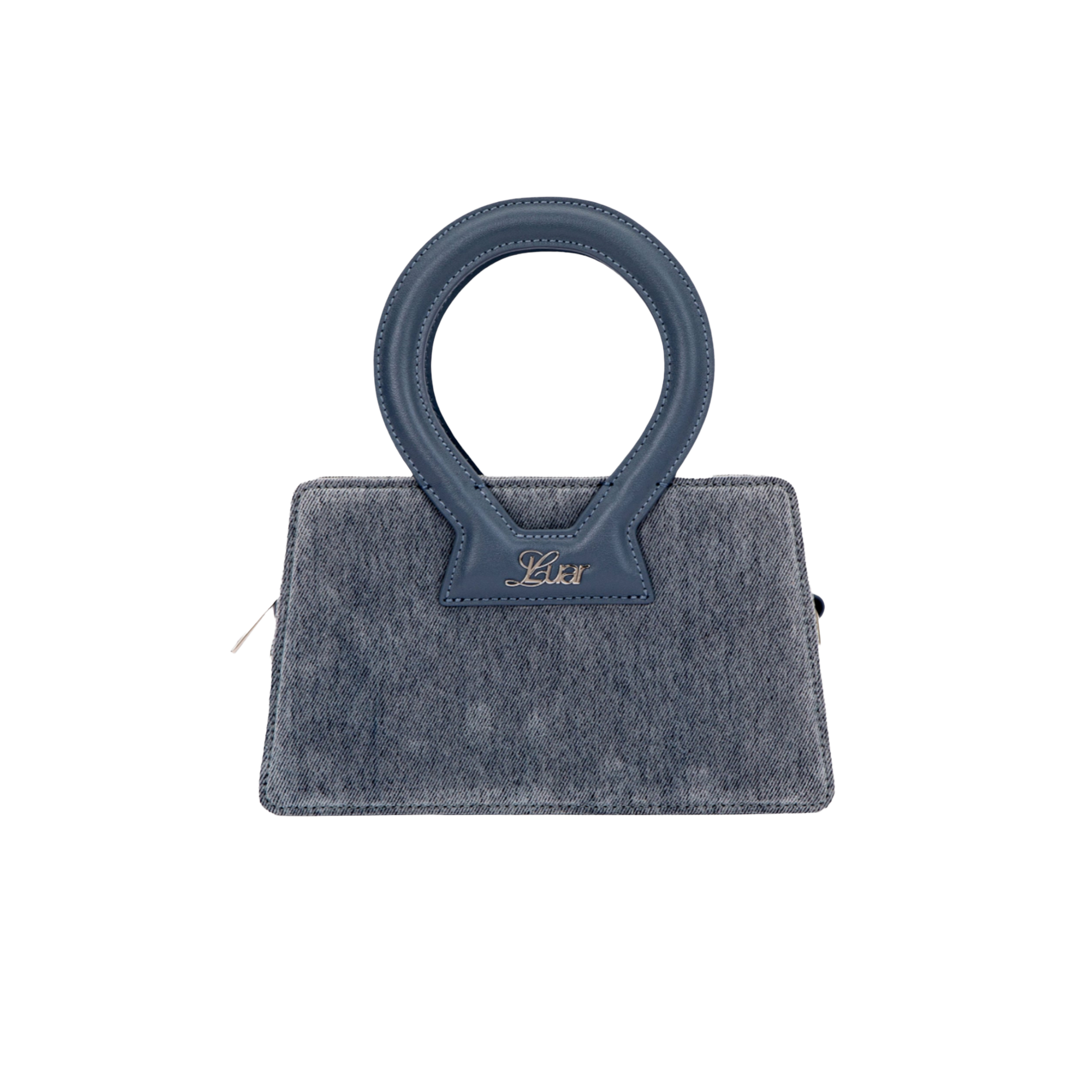 Small Ana in Grey Enzyme Denim