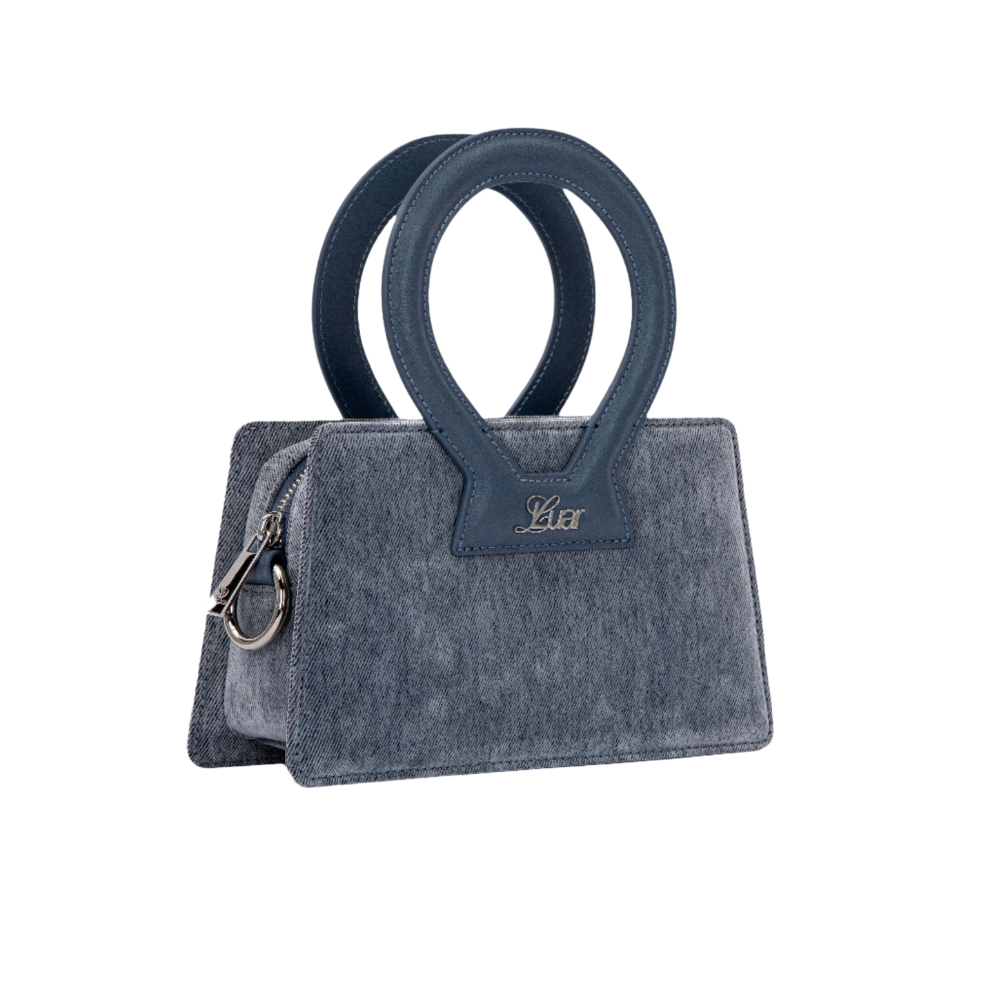 Small Ana in Grey Enzyme Denim