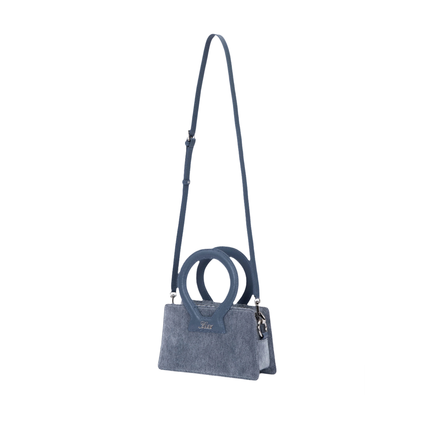Small Ana in Grey Enzyme Denim