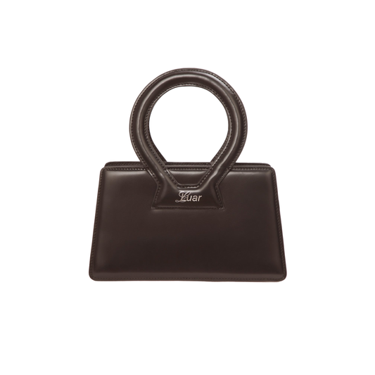 Small Ana in Smooth Brown Leather