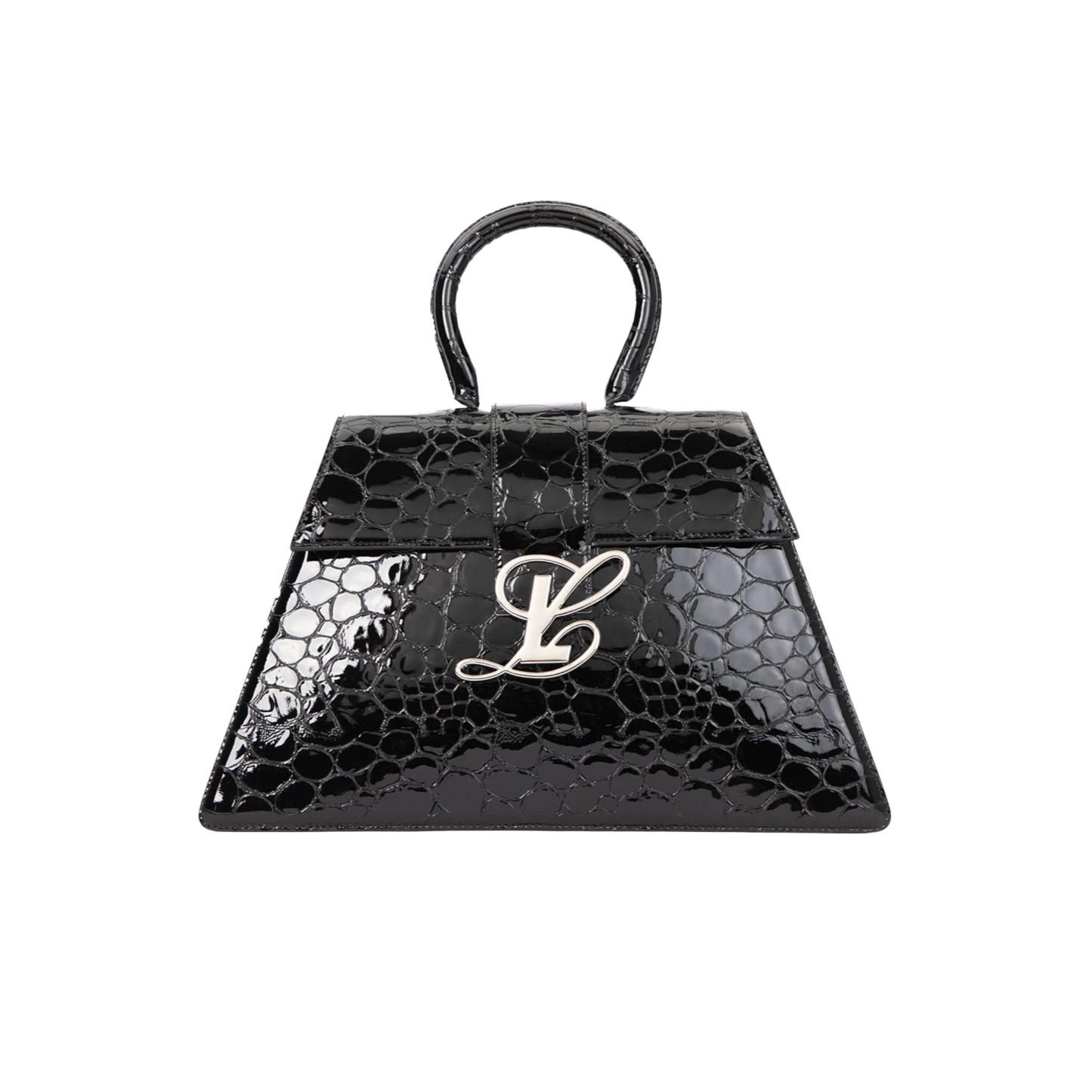 Yahaira in Black Glossy Pebble
