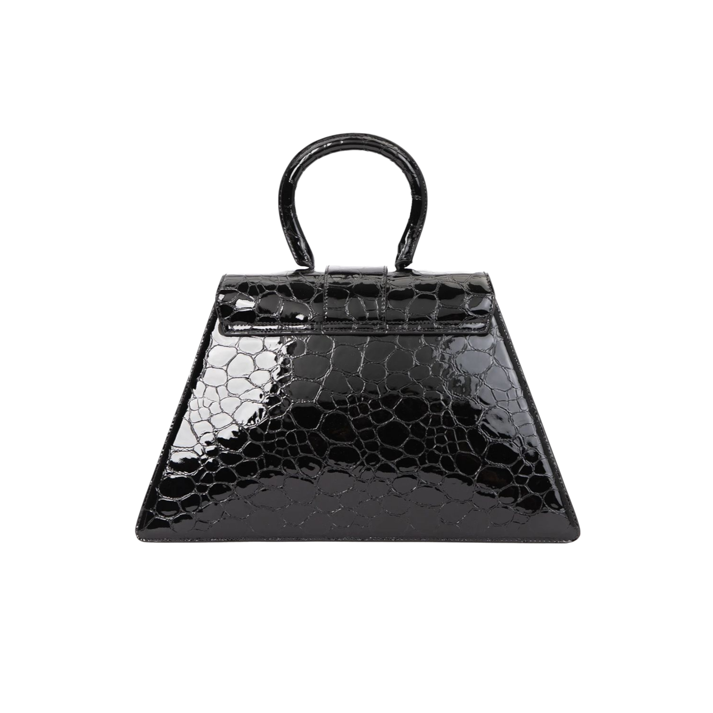 Yahaira in Black Glossy Pebble